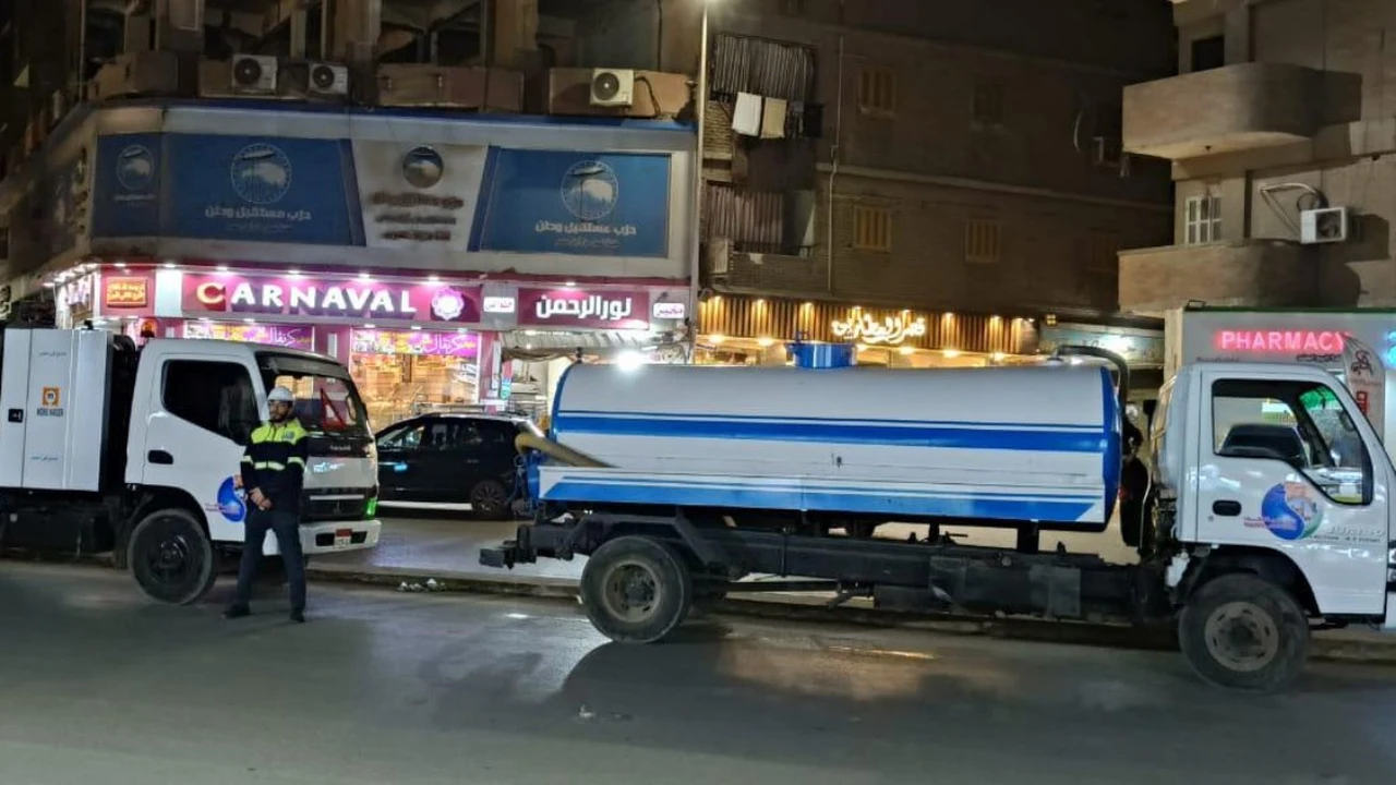 شركة مياه القليوبية ترفع حالة الطوارئ القصوى لمواجهة موجة الطقس السيئ